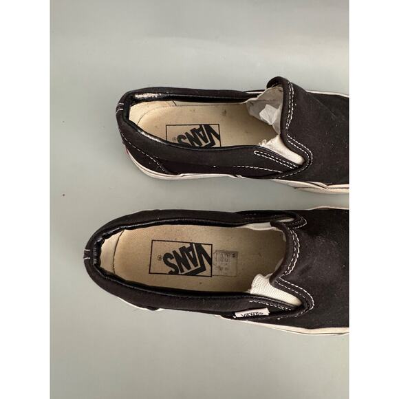 VANS Black White OTW Slip-On Skateboard Shoes Women’s Size 7 - See Photos - Picture 3 of 8